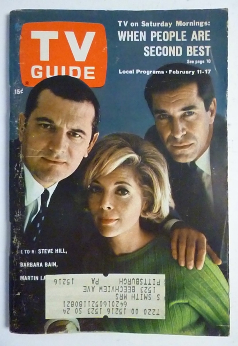 Pittsburgh Feb 11 1967 TV Guide MISSION IMPOSSIBLE Bain Landau ADAM WEST Batman EBay