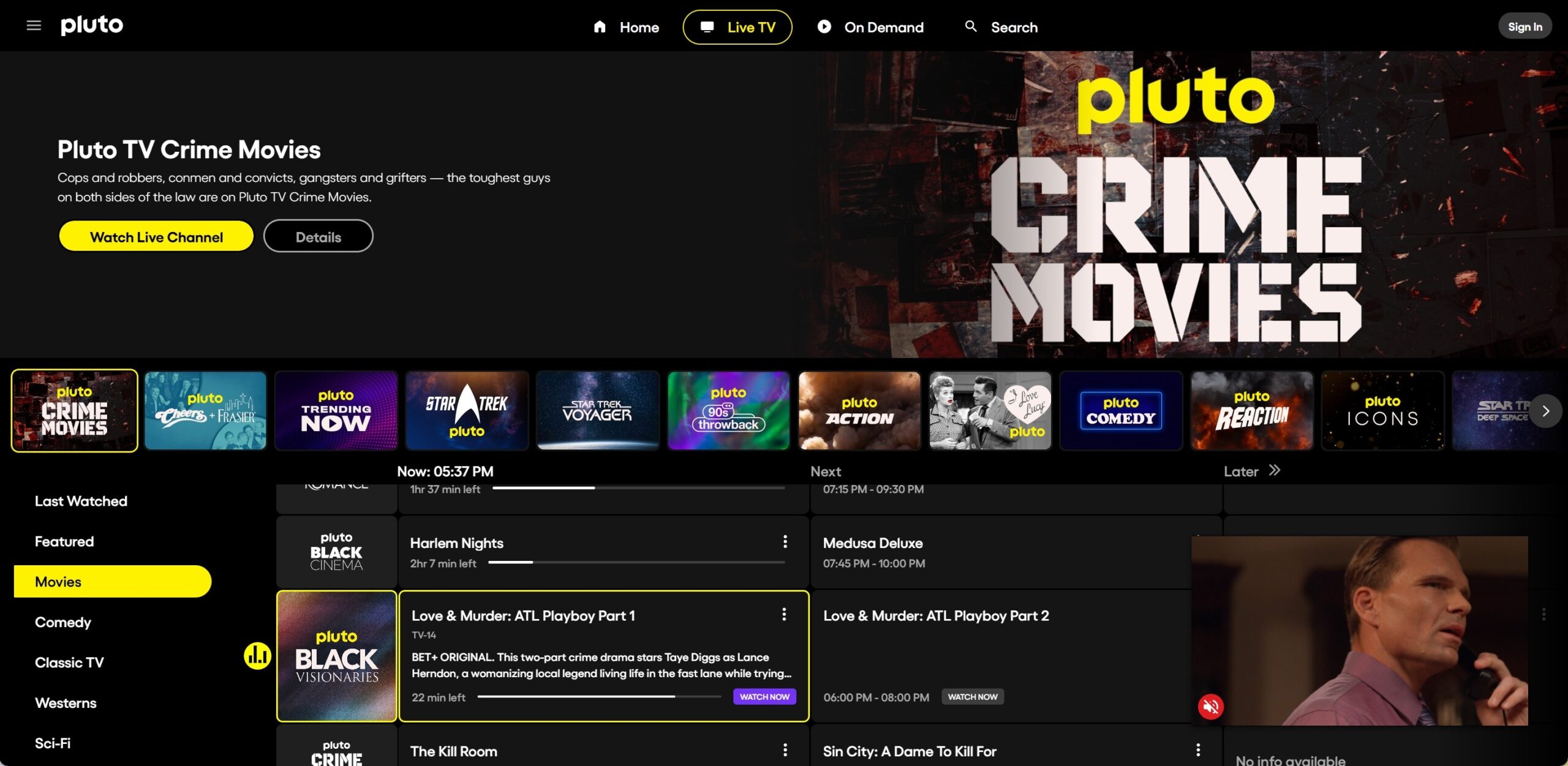 advertise on pluto tv