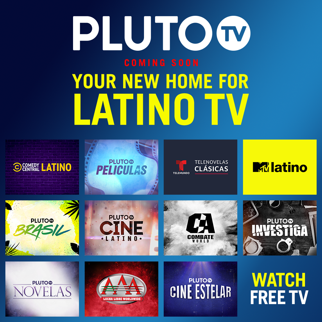 Pluto TV Launches Free Streaming Service For Latinos Next TV Broadcasting Cable Pluto TV Launches Free Streaming Service For Latinos Next TV Broadcasting Cable