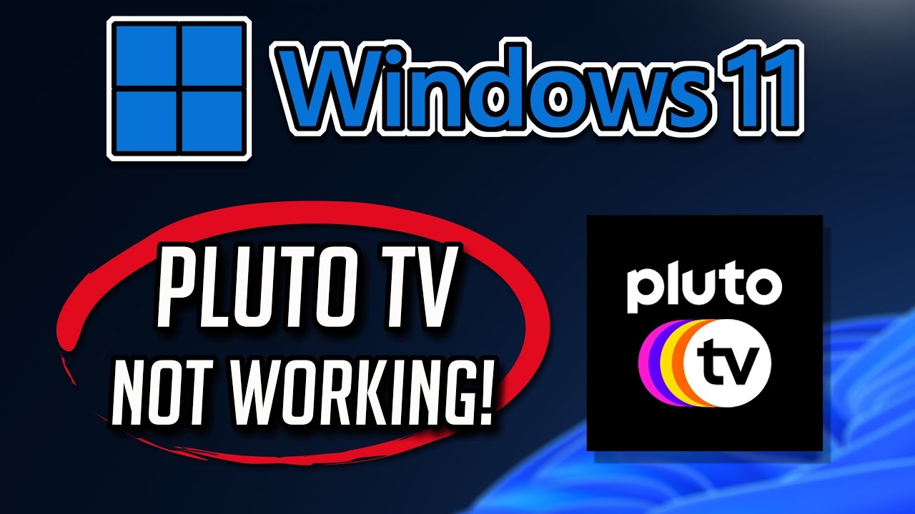 Pluto TV Not Working Fix Windows 11 10 Tutorial YouTube