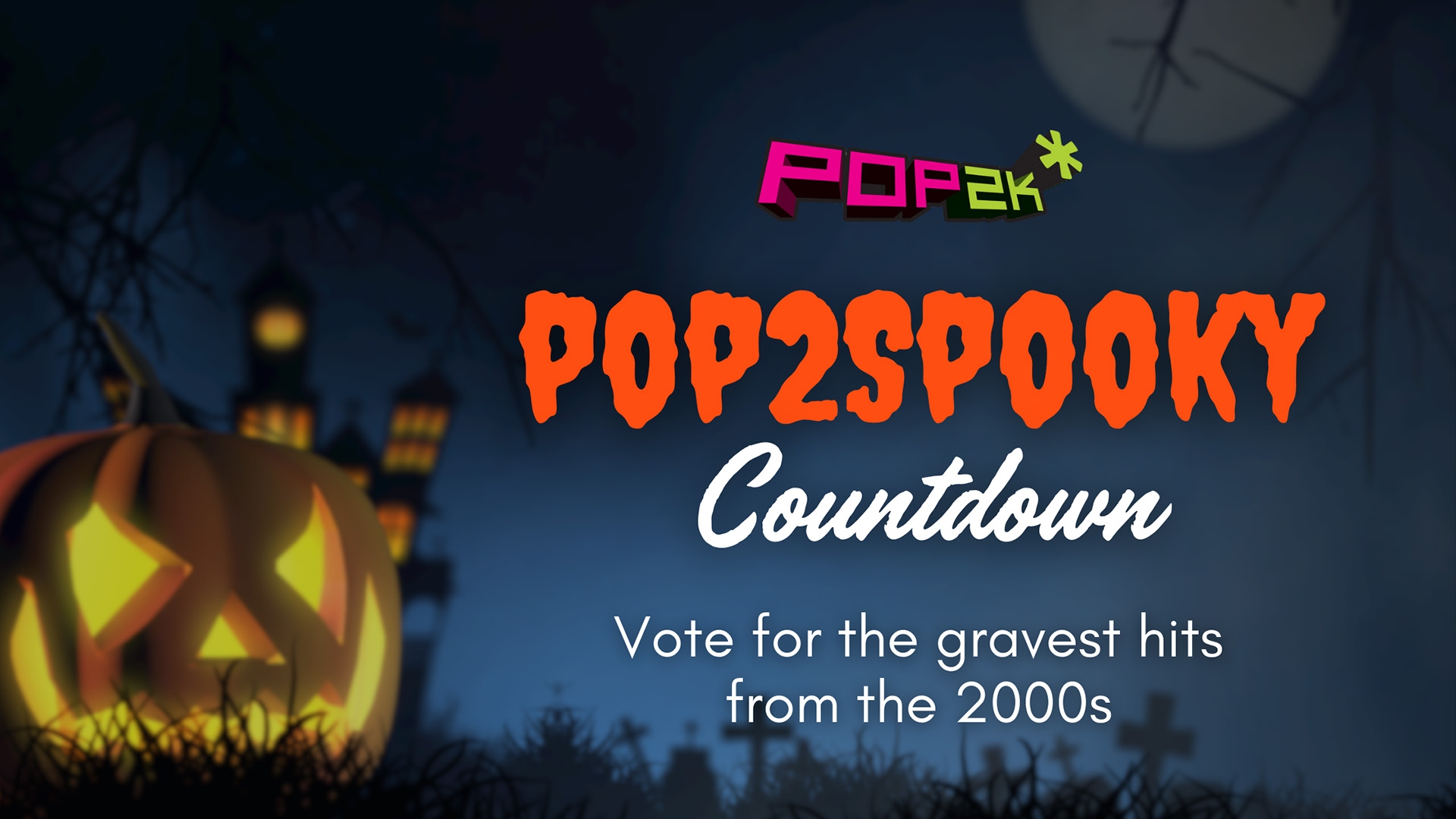 Pop2Spooky Countdown SiriusXM Pop2K