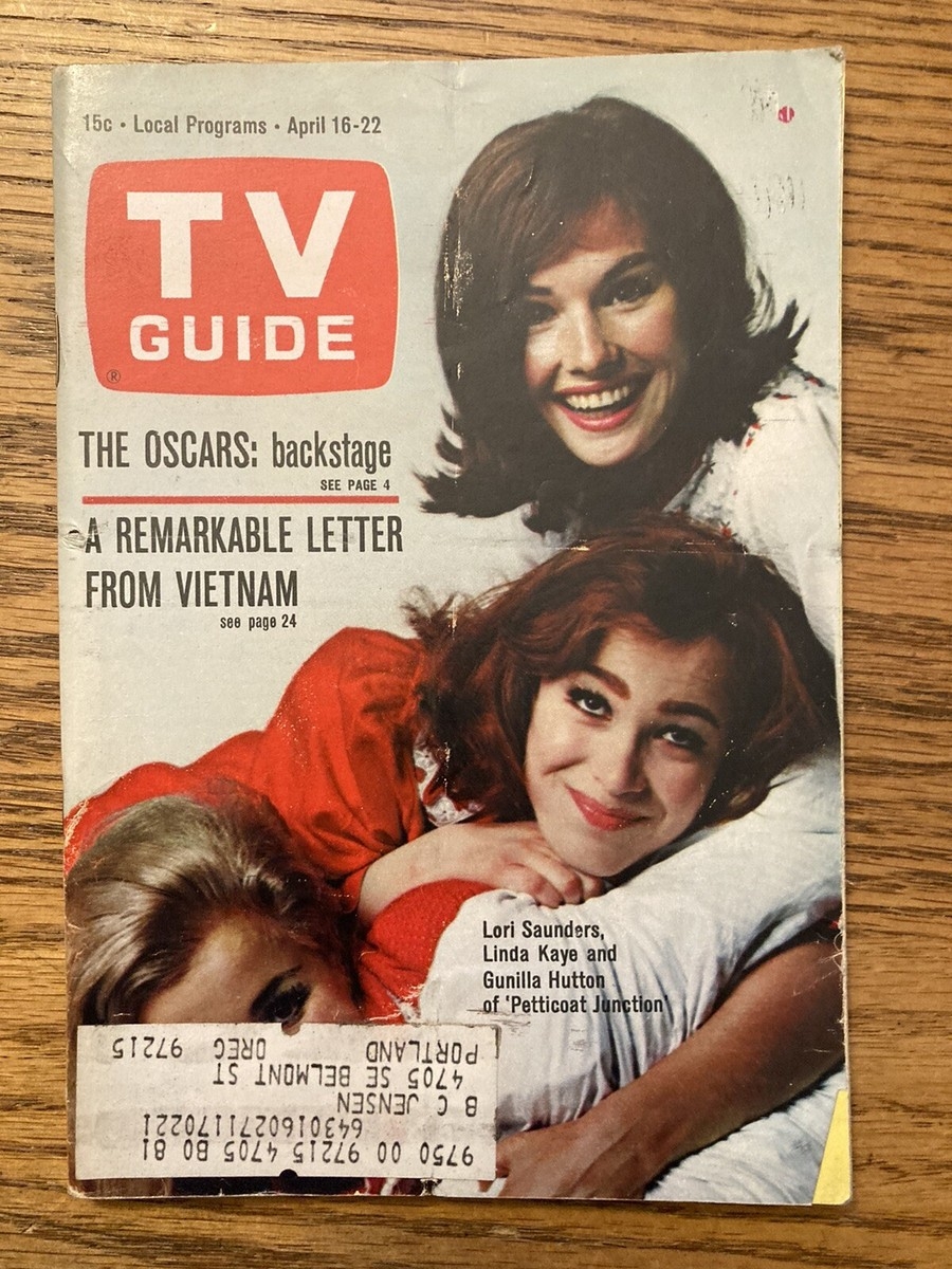Portland TV GUIDE LORI SAUNDERS PETTICOAT JUNCTION April 16 1966 EBay Portland TV GUIDE LORI SAUNDERS PETTICOAT JUNCTION April 16 1966 EBay