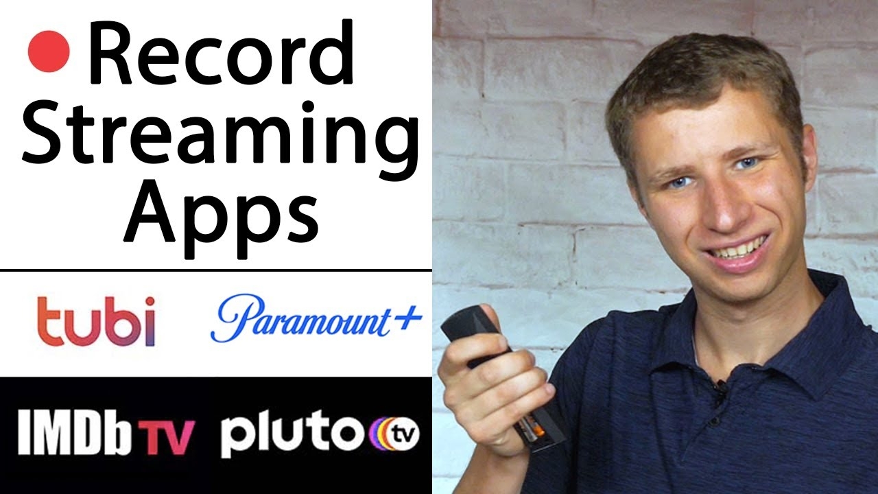 Record ANY Streaming App Like Pluto Tubi And Prime For Free YouTube