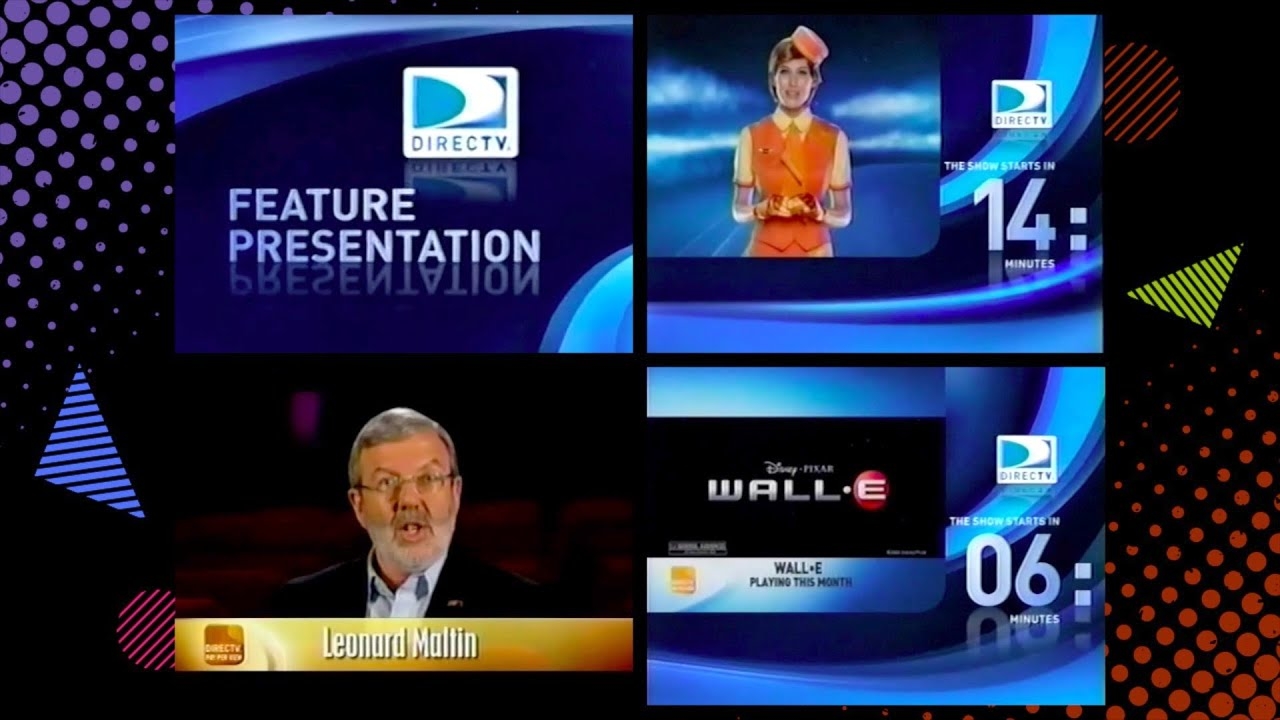 Retro 2009 DIRECTV PPV Promos Countdown To WALL E TV History YouTube