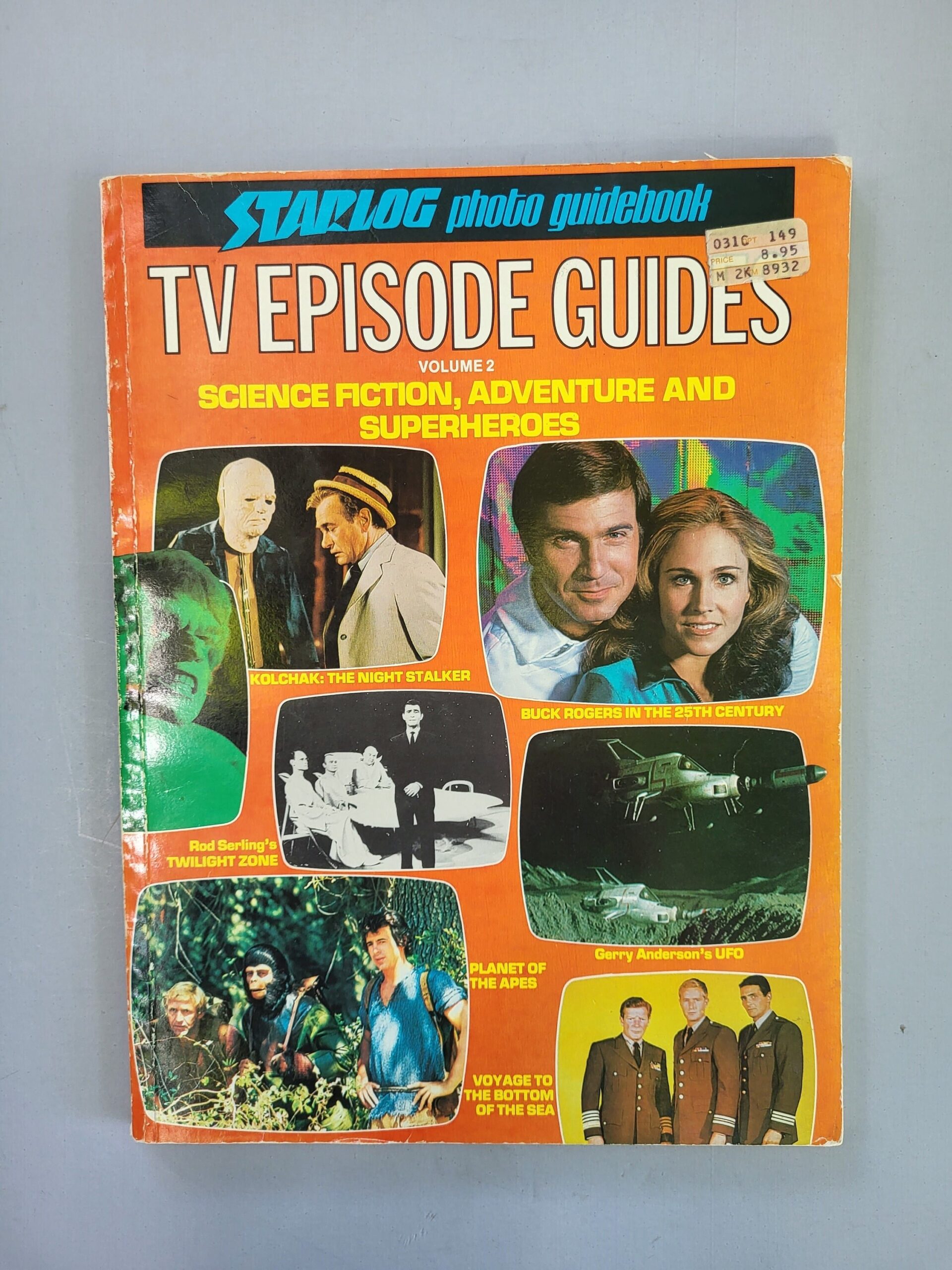 Science Fiction TV Episode Guide Volume 2 1982 Etsy