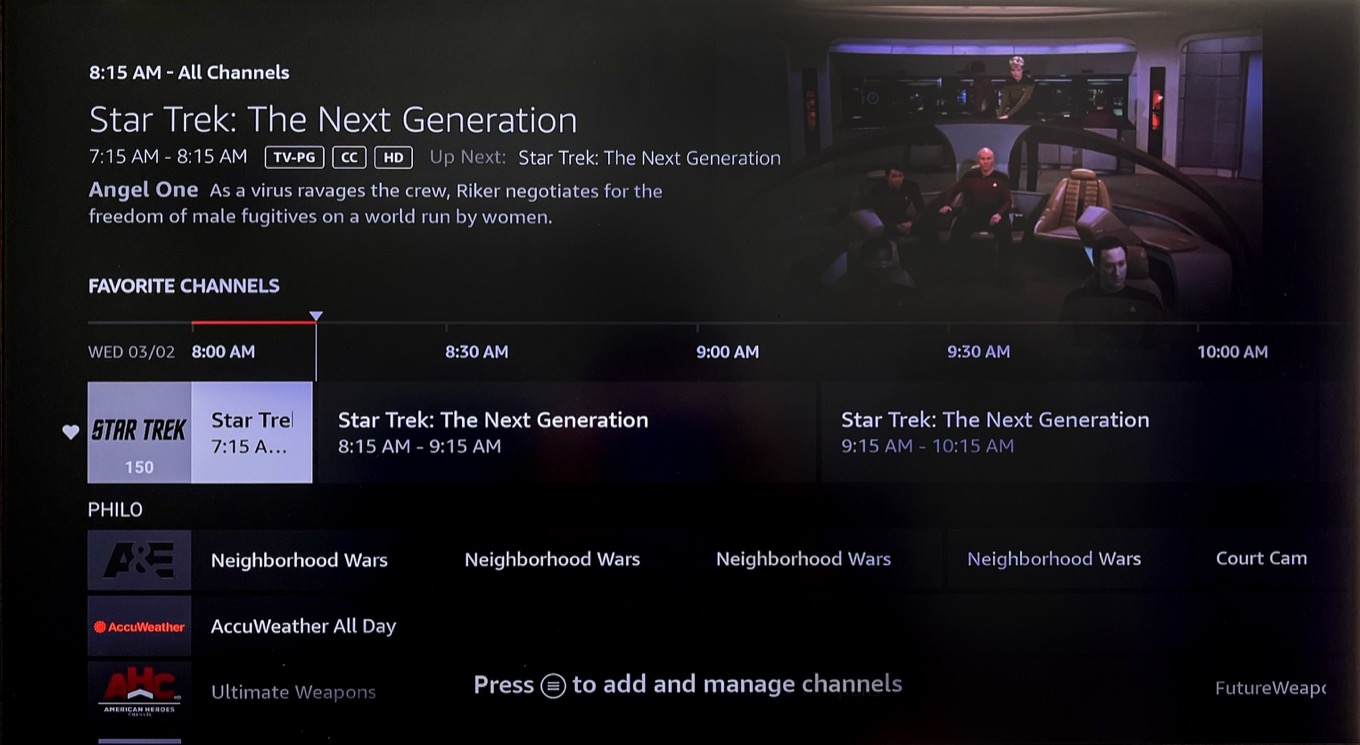 fire tv channel guide fire tv channel guide
