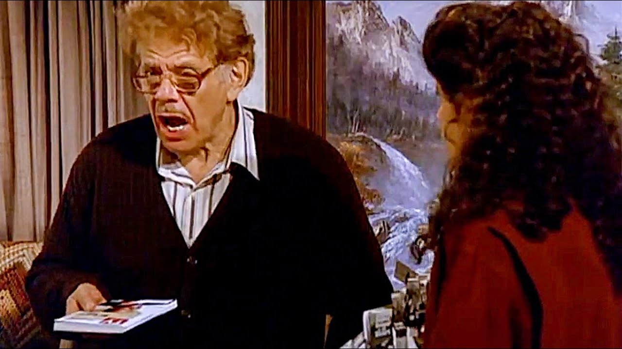 Seinfeld TV Sitcom Jerry Stiller Frank Costanza TV Guide Scene YouTube