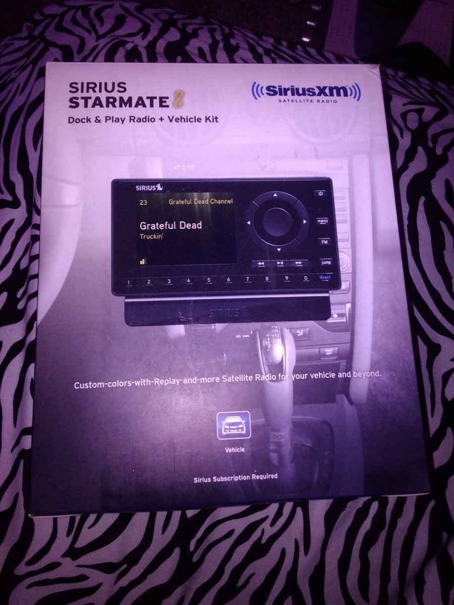 Sirius XM Radio Starmate 8 For SiriusXM Satellite Radio Receiver Vehicle Kit NEW 884720012631 EBay