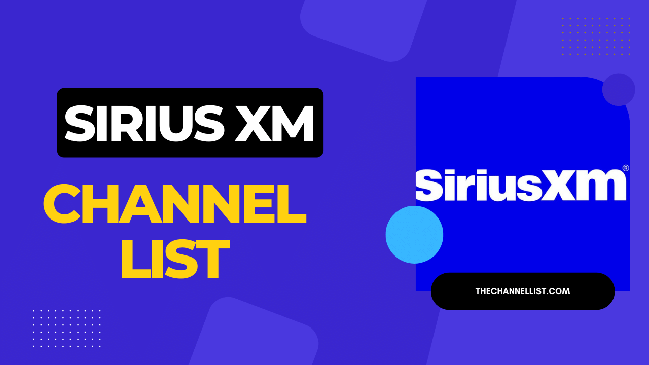 sirius xm podcast channels list pdf