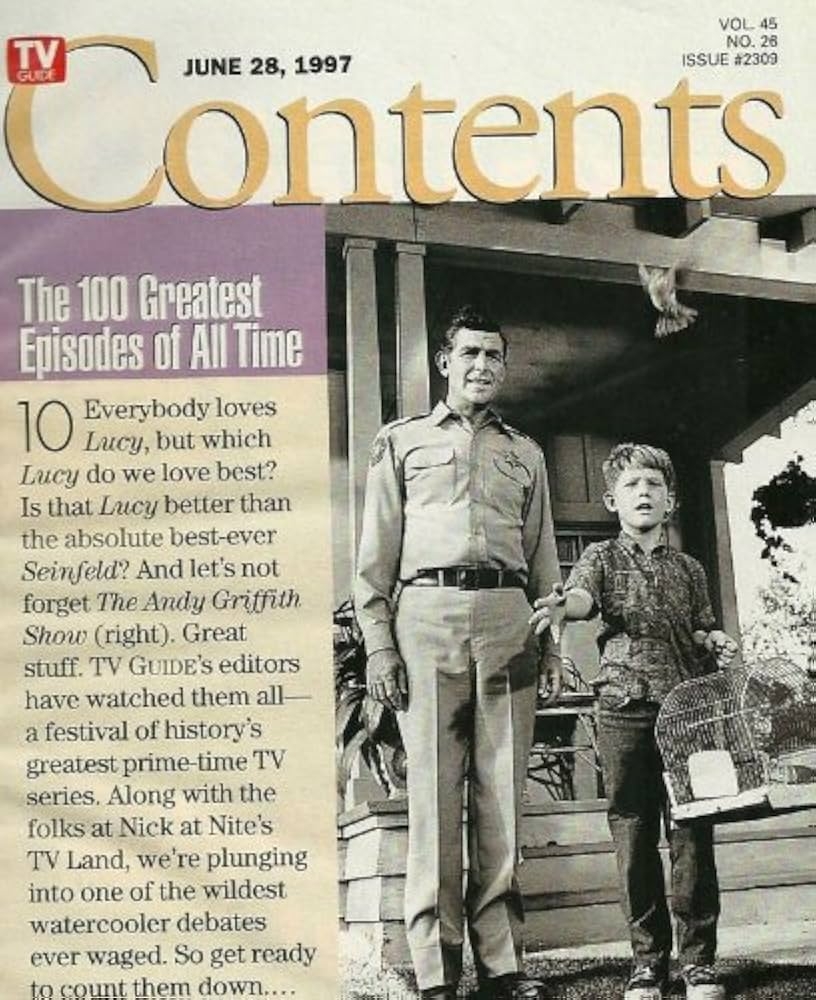 tv guide 100 greatest episodes tv guide 100 greatest episodes