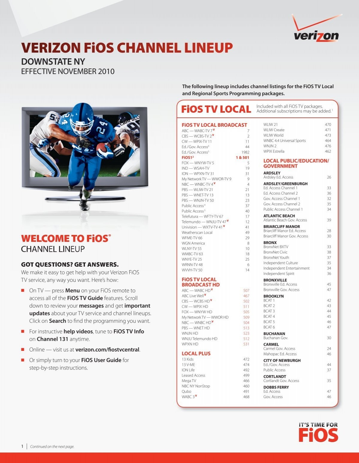 Spectrum Cable Tv Guide 10 Channels Spectrum Spectrum Cable Tv Guide Spectrum Channel Fs1 Lineup Directv