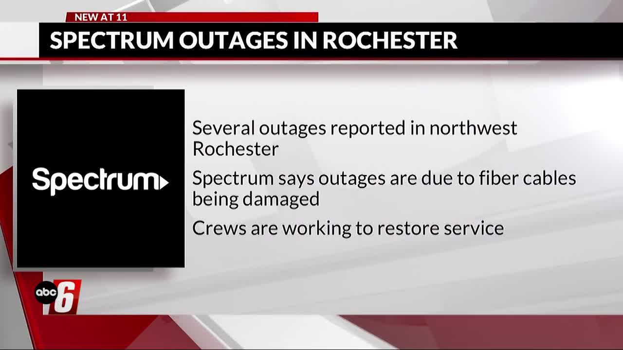 Spectrum Spokesperson Says Service Restored To NW Rochester ABC 6 News Kaaltv