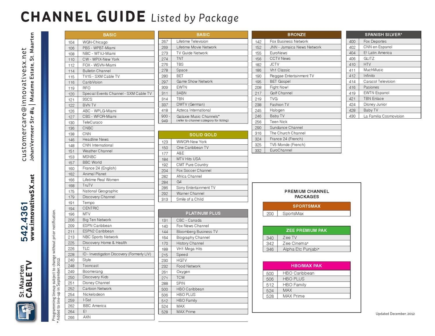 St Maarten Cable Channel Guide By Social Caddie Issuu