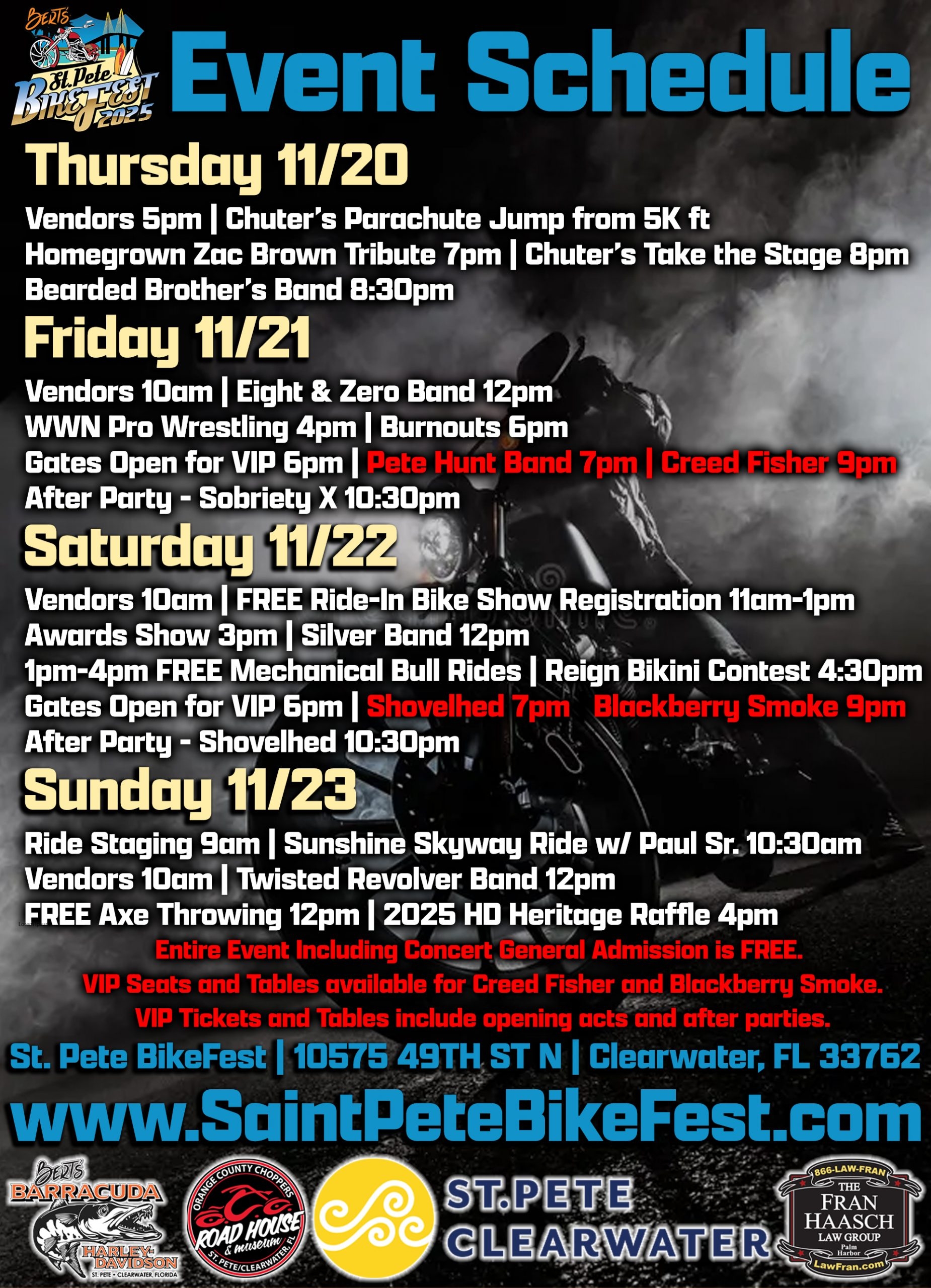 tv schedule st petersburg fl