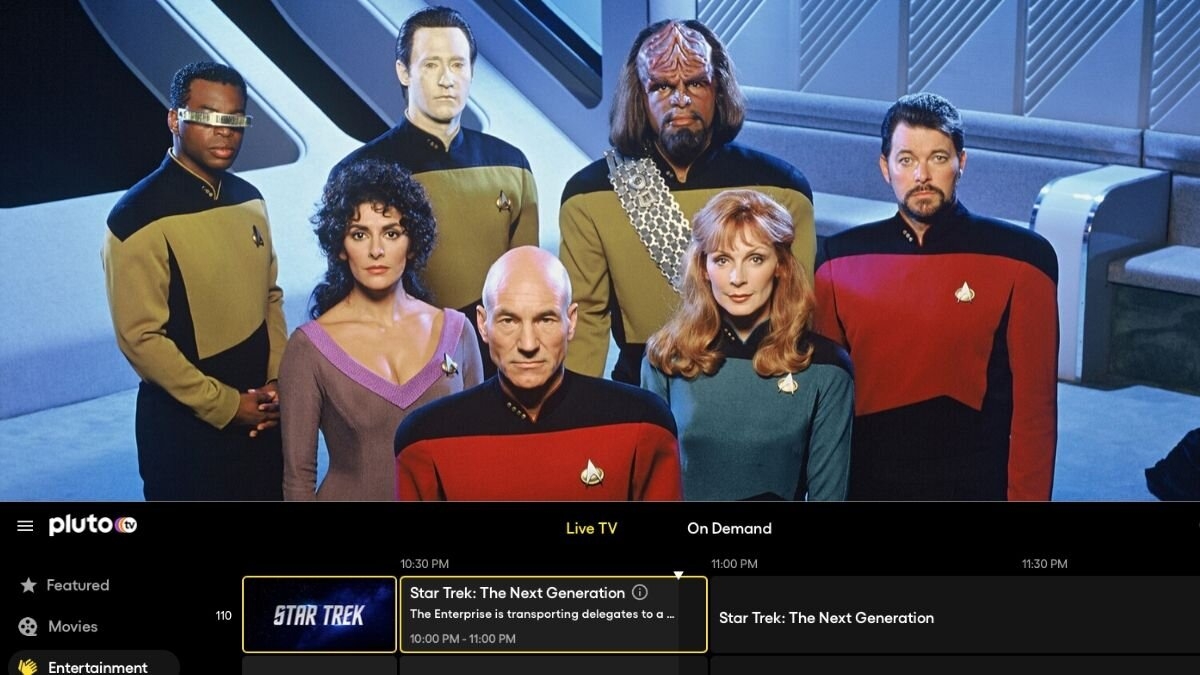 Star Trek The Next Generation Now Has A Dedicated Channel On Pluto TV ViacomCBS s Free Ad supported Streaming Service Daily Star Trek News Star Trek The Next Generation Now Has A Dedicated Channel On Pluto TV ViacomCBS s Free Ad supported Streaming Service Daily Star Trek News