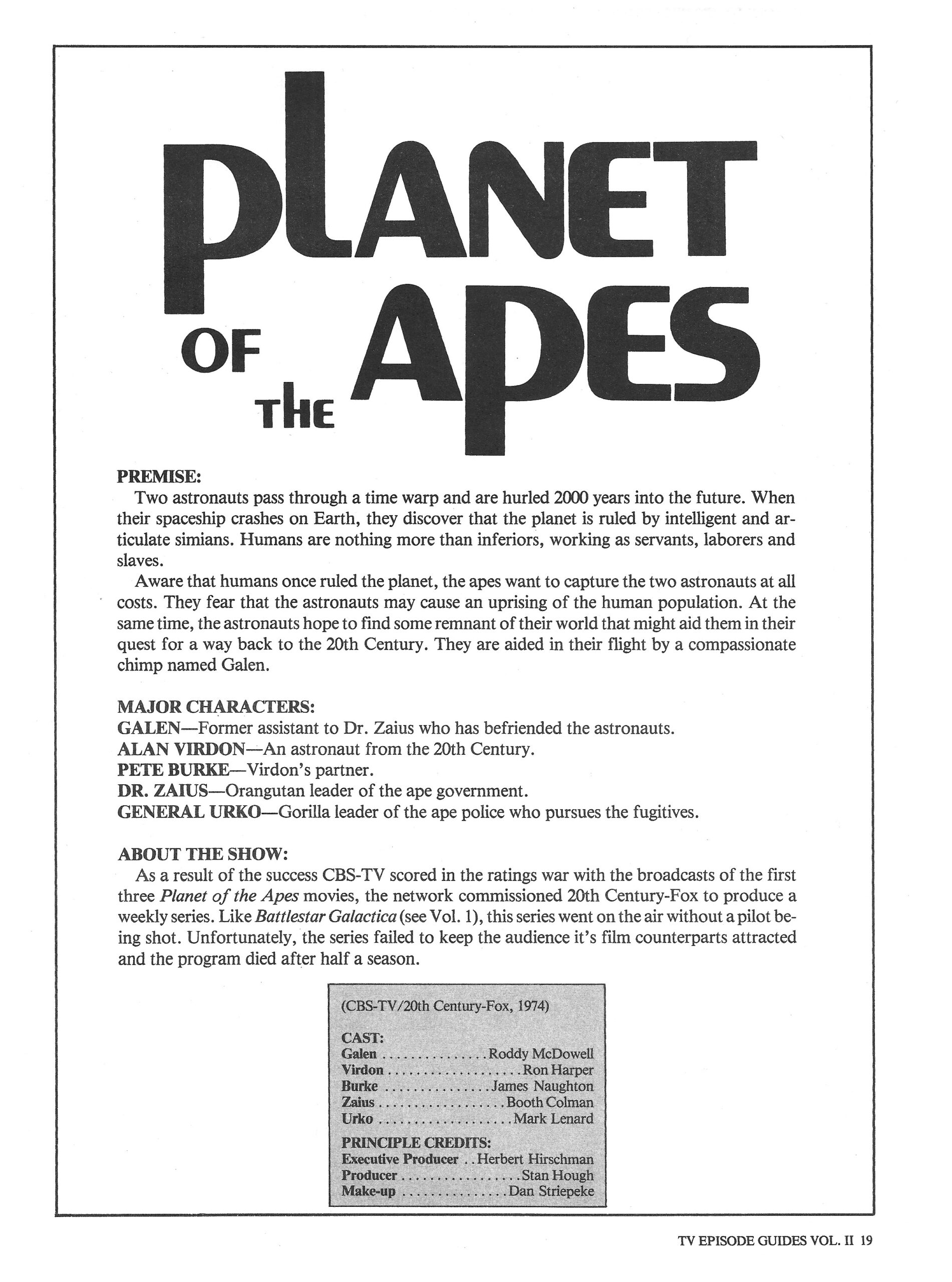 Starlog Photo Guidebook TV Episode Guides Volume 2 br Jan 1982