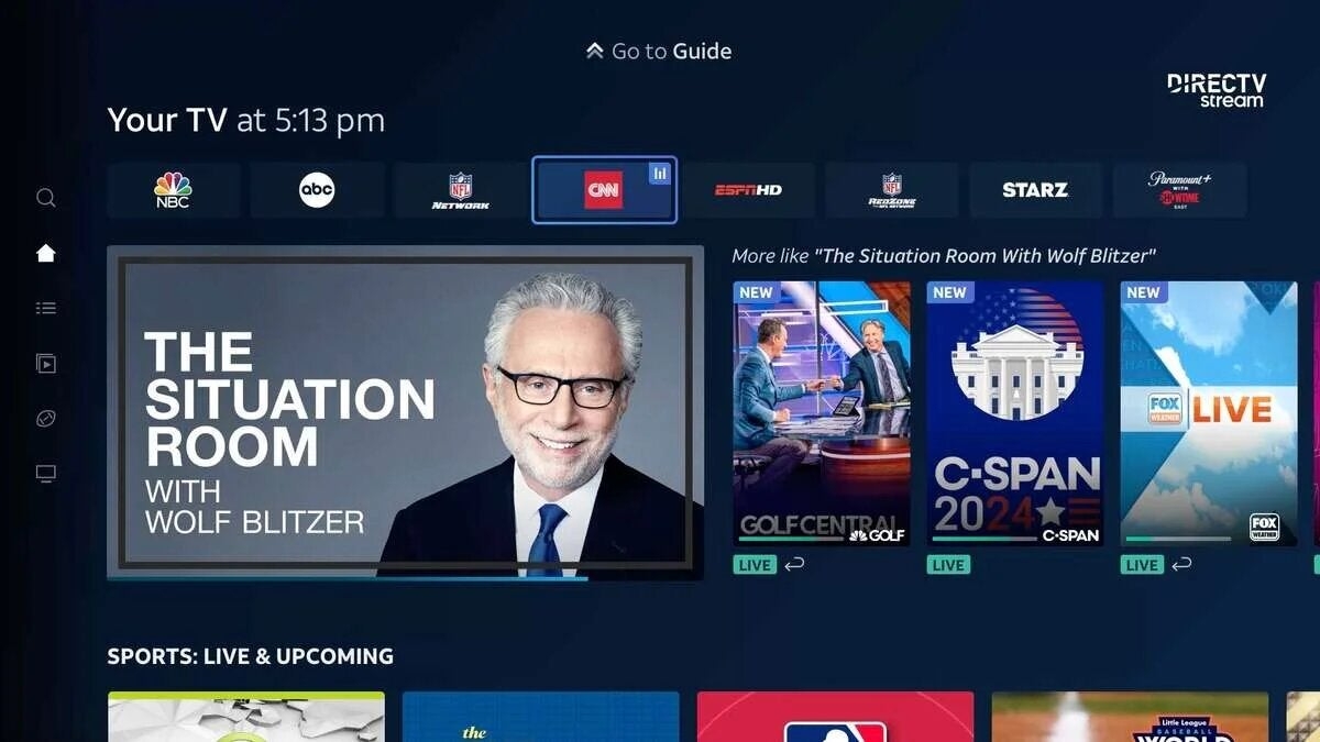 directv ui update sat