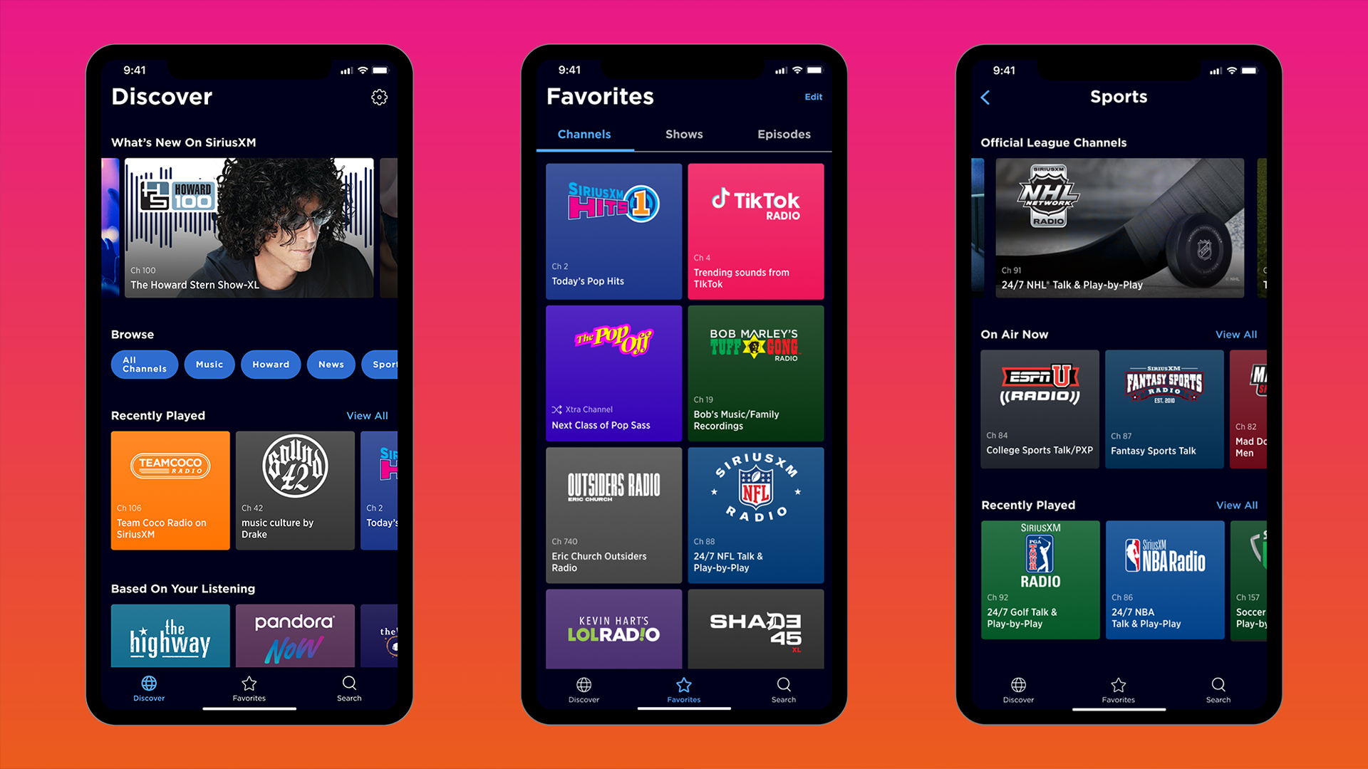SXM App Update Offers New Design And Personalization Features SiriusXM SXM App Update Offers New Design And Personalization Features SiriusXM