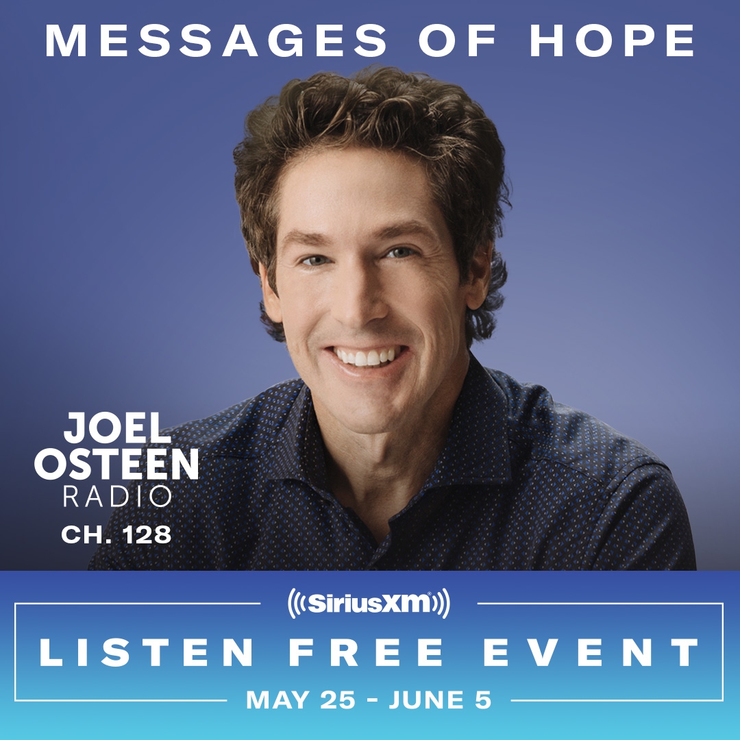 The Listen Free Event Is On Now Start Exploring Joel Osteen Radio And Even More Incredible Channels To Get Your Summer Started Right It s Already On In Your Car So Press The
