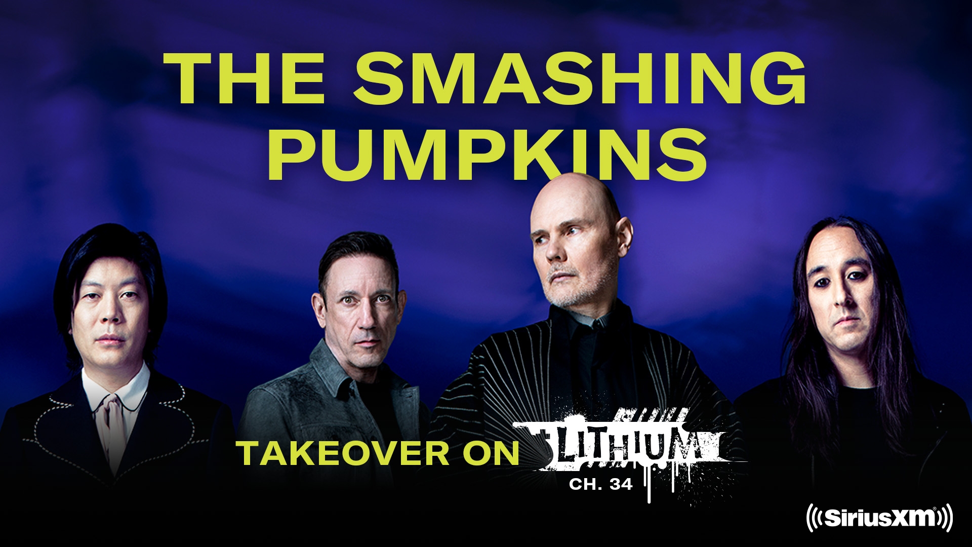 The Smashing Pumpkins Take Over Lithium SiriusXM The Smashing Pumpkins Take Over Lithium SiriusXM