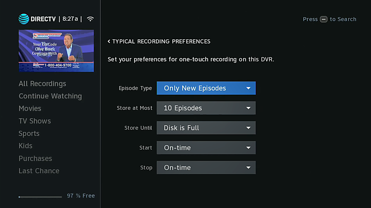 TIP Record An Entire Series From The DIRECTV Guide The Solid Signal Blog