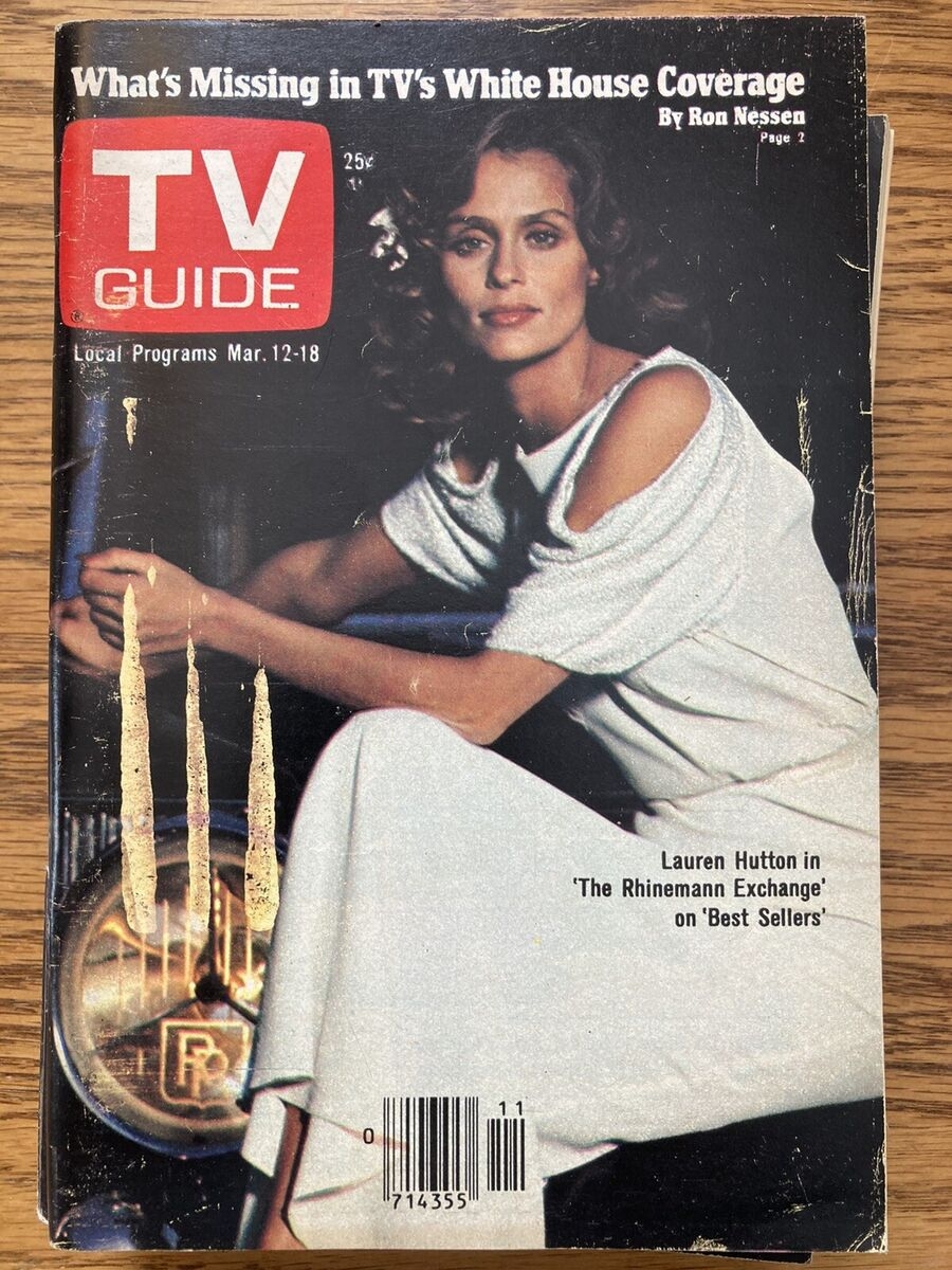 Tucson TV Guide 1977 Rhinemann Exchange Best Sellers Lauren Hutton EBay Tucson TV Guide 1977 Rhinemann Exchange Best Sellers Lauren Hutton EBay