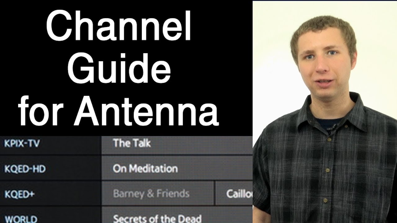 TV Channel Guide Options For OTA Antenna TV YouTube TV Channel Guide Options For OTA Antenna TV YouTube