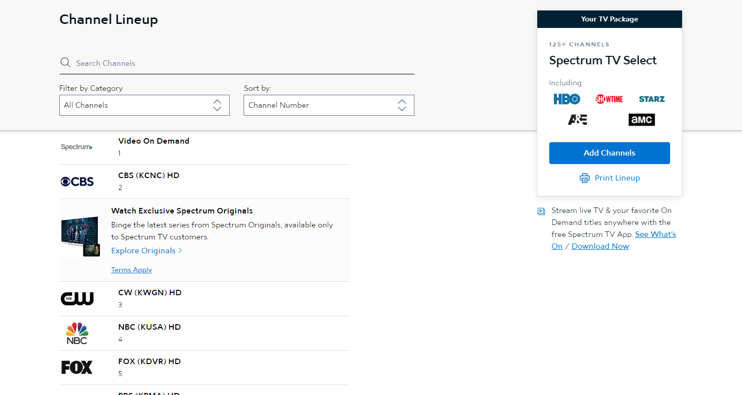 spectrum tv guide channel spectrum tv guide channel
