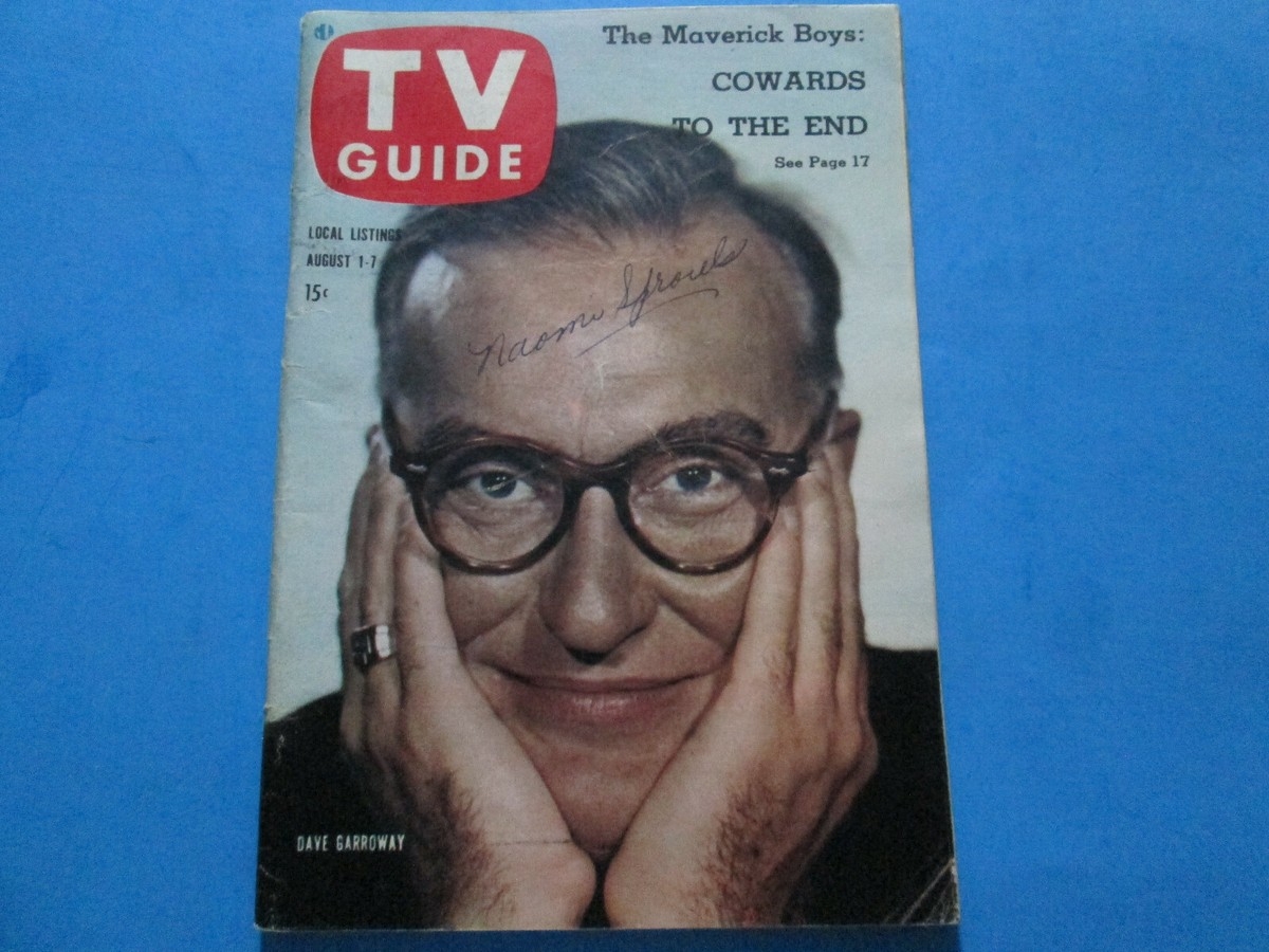 TV GUIDE 1959 August 1 7 Dave Garroway Maverick June Lockhart TV IQ Goodson 2b EBay
