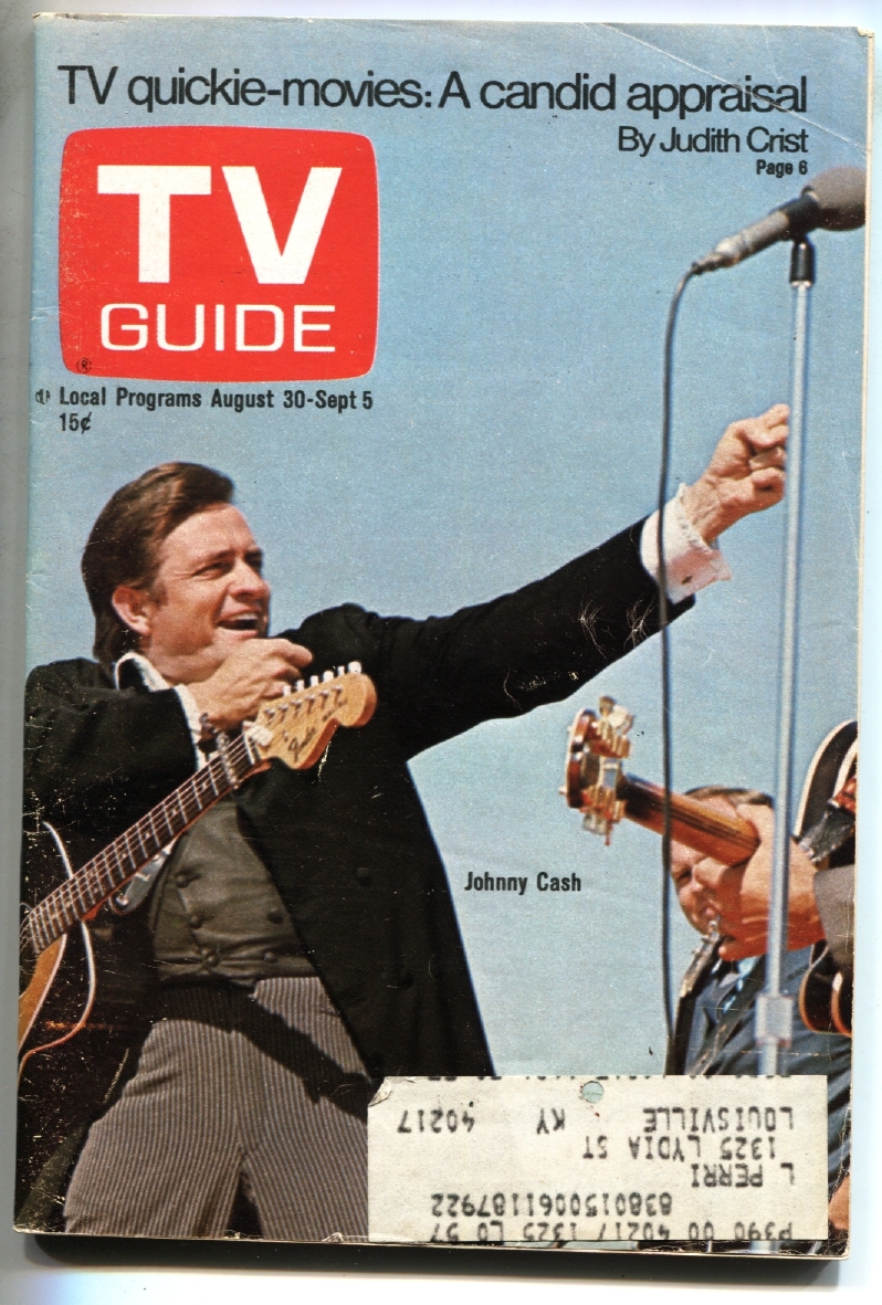 TV Guide 8 30 1969 Johnny Cash magazine Kentucky 1969 Magazine nbsp nbsp Periodical DTA Collectibles TV Guide 8 30 1969 Johnny Cash magazine Kentucky 1969 Magazine nbsp nbsp Periodical DTA Collectibles