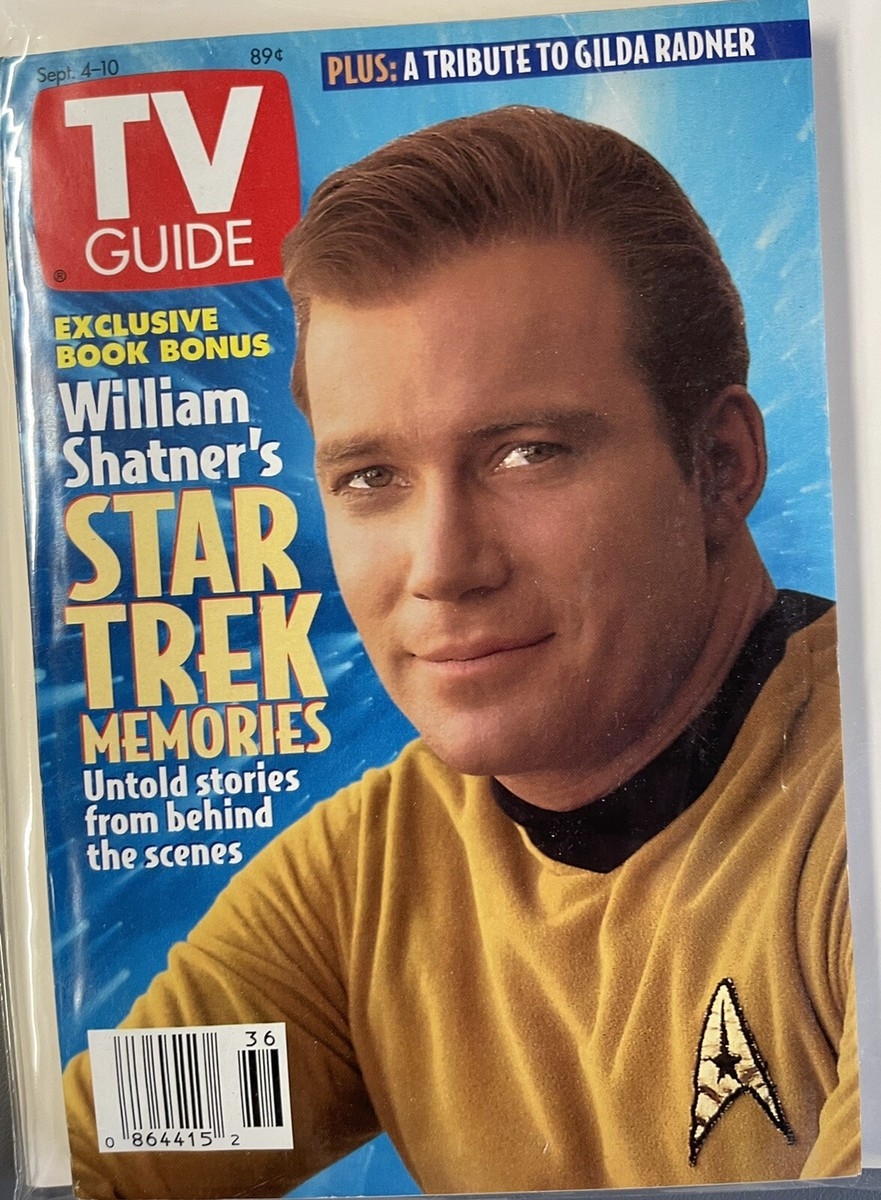 TV GUIDE 9 4 93 WILLIAM SHATNER S STAR TREK MEMORIES San Francisco Metro Edition EBay
