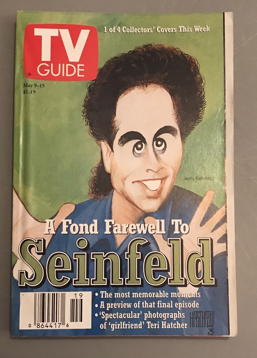 TV Guide A Fond Farewell To Seinfeld Featuring Jerry Seinfeld EBay TV Guide A Fond Farewell To Seinfeld Featuring Jerry Seinfeld EBay