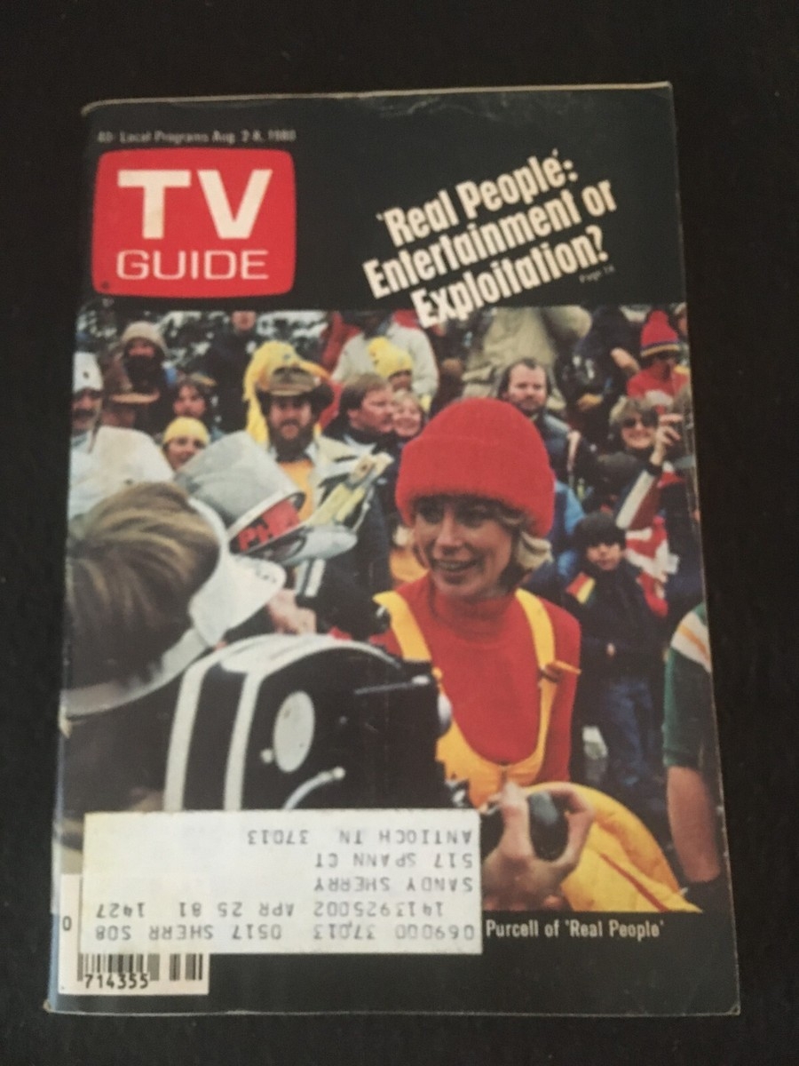 TV GUIDE Aug 2 8 1980 Nashville Edition EBay