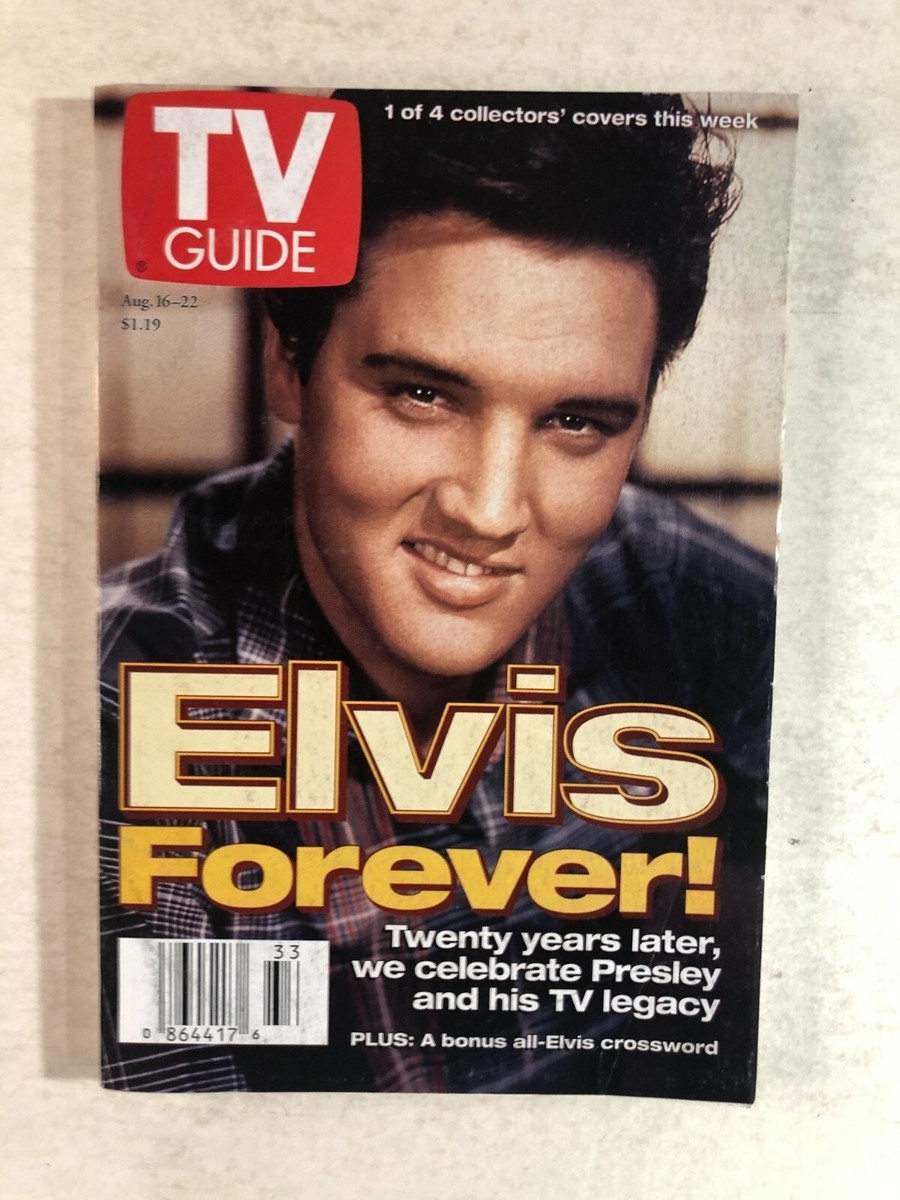 TV GUIDE August 16 1997 Elvis Forever One Of 4 Different Covers EBay TV GUIDE August 16 1997 Elvis Forever One Of 4 Different Covers EBay