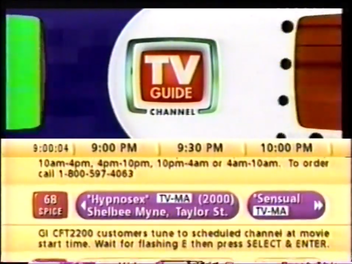 TV Guide Channel Audiovisual Identity Database