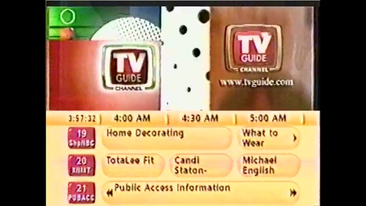 TV Guide Channel July 23 2001