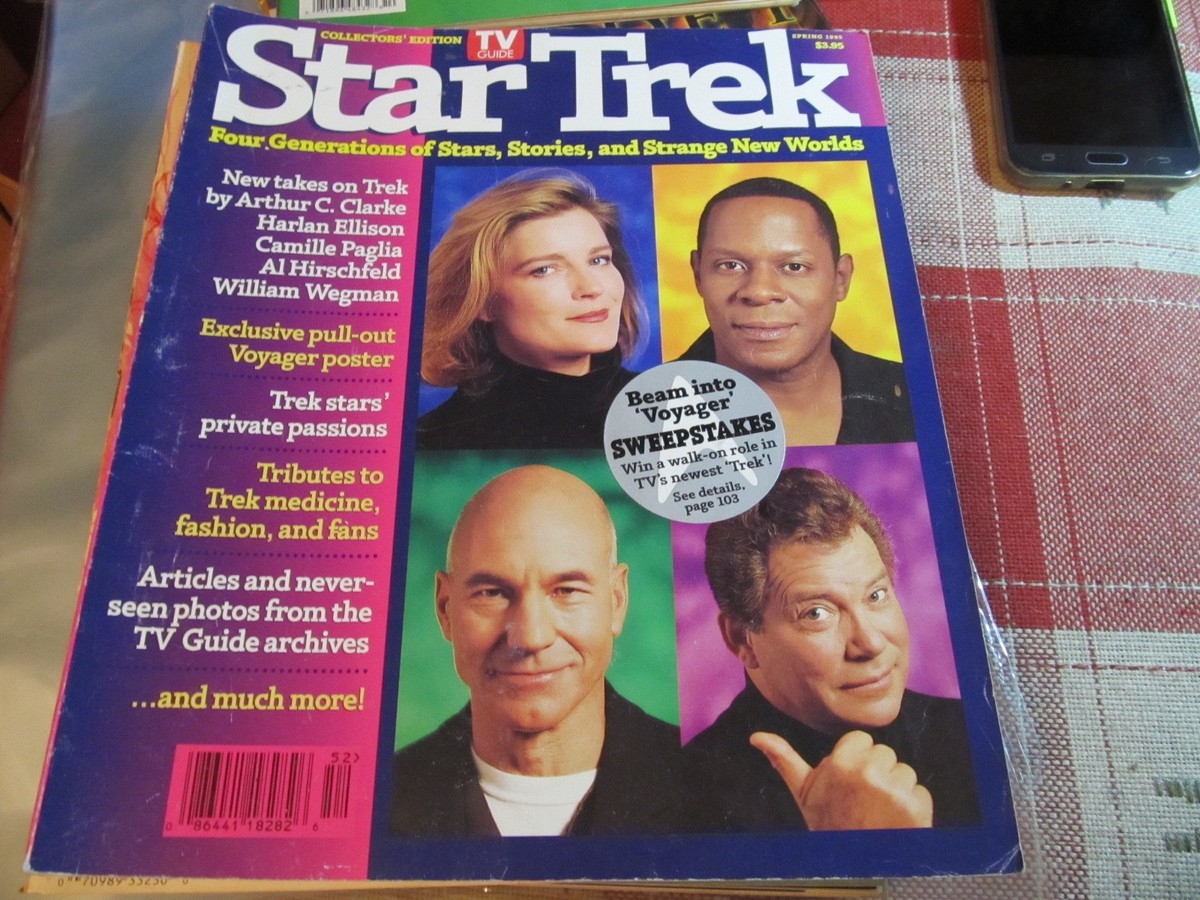 Tv Guide Collector s Edition Star Trek 1995 EBay Tv Guide Collector s Edition Star Trek 1995 EBay