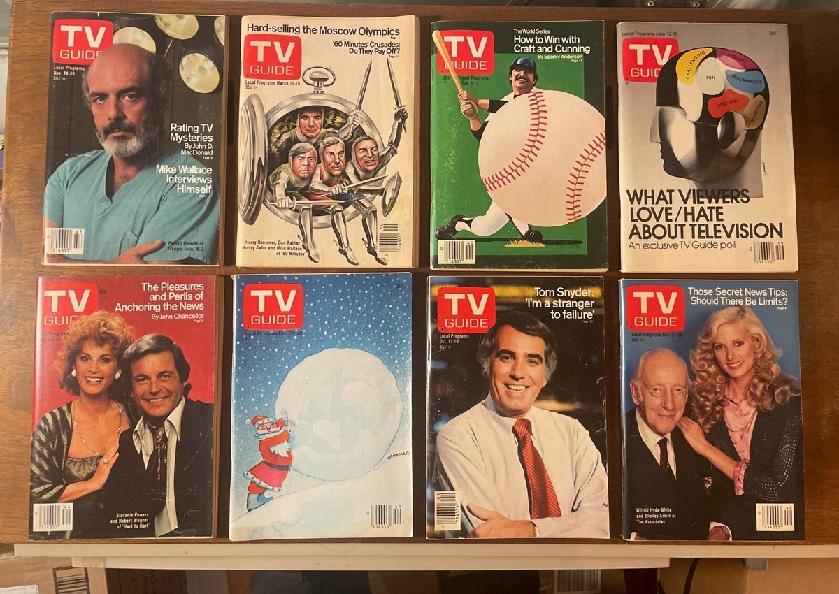 TV GUIDE Lot 1979 New Orleans LA Trapper Hart Sparky Anderson Tom Snyder EBay