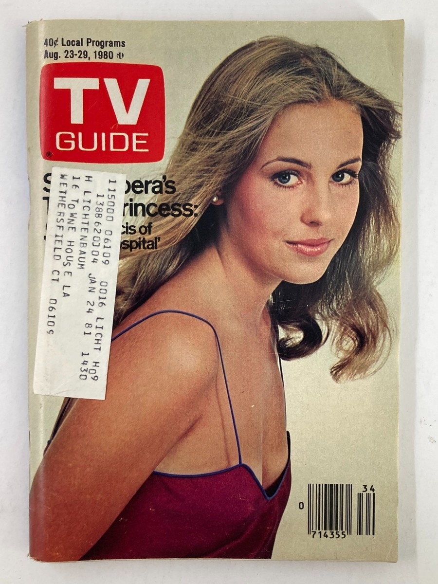 TV Guide Magazine August 23 1980 1430 Gene Francis Hartford New Haven Edition EBay