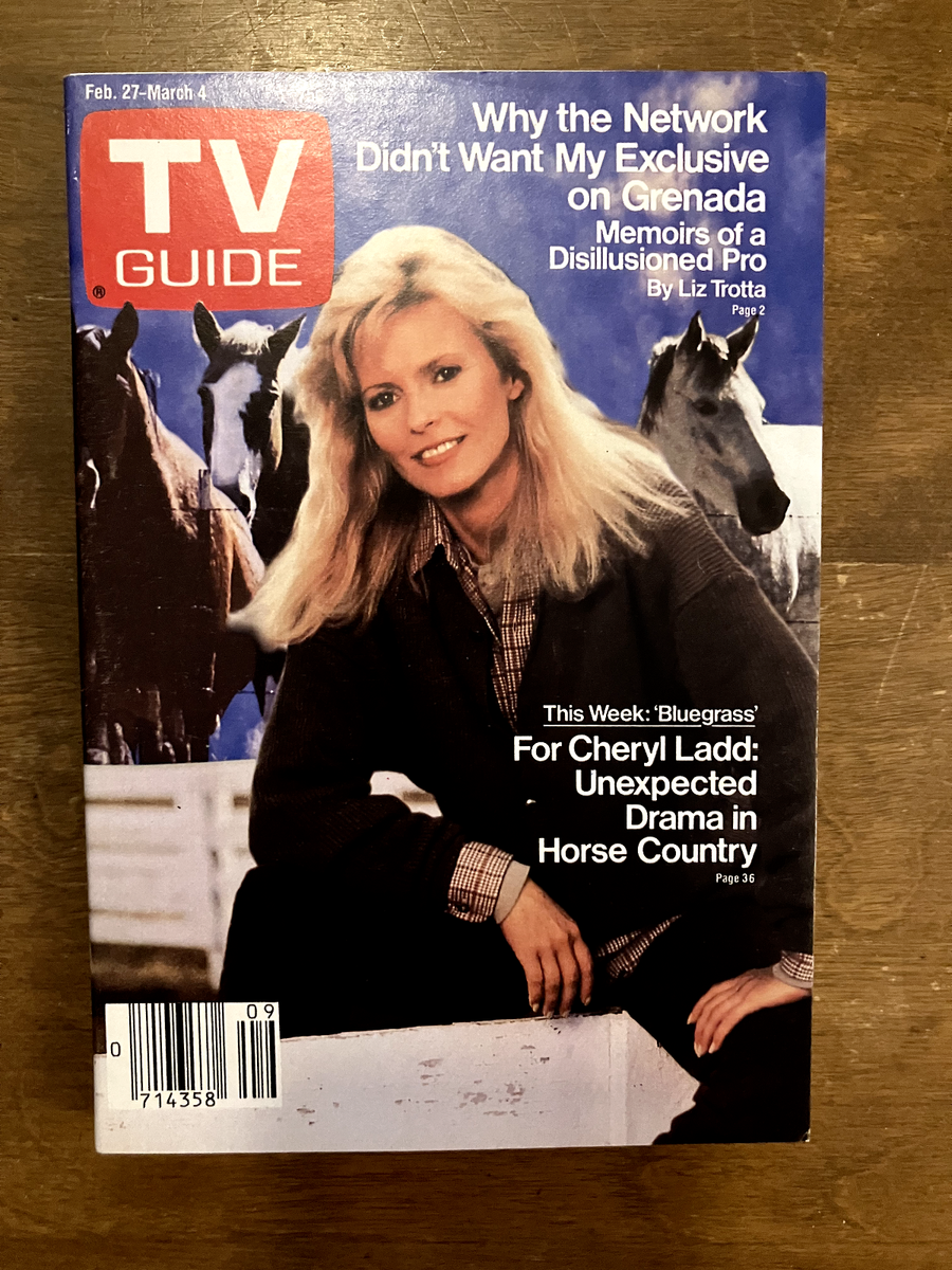 TV GUIDE MAGAZINE FEB MARCH 1988 CHERYL LADD COVER SAN DIEGO EDITION EBay