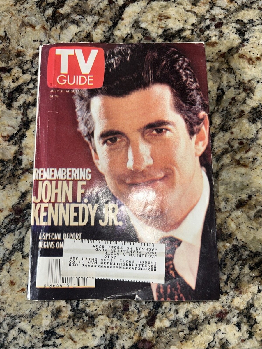 TV Guide Magazine July 31 August 6 1999 Remembering John F Kennedy Jr EBay TV Guide Magazine July 31 August 6 1999 Remembering John F Kennedy Jr EBay