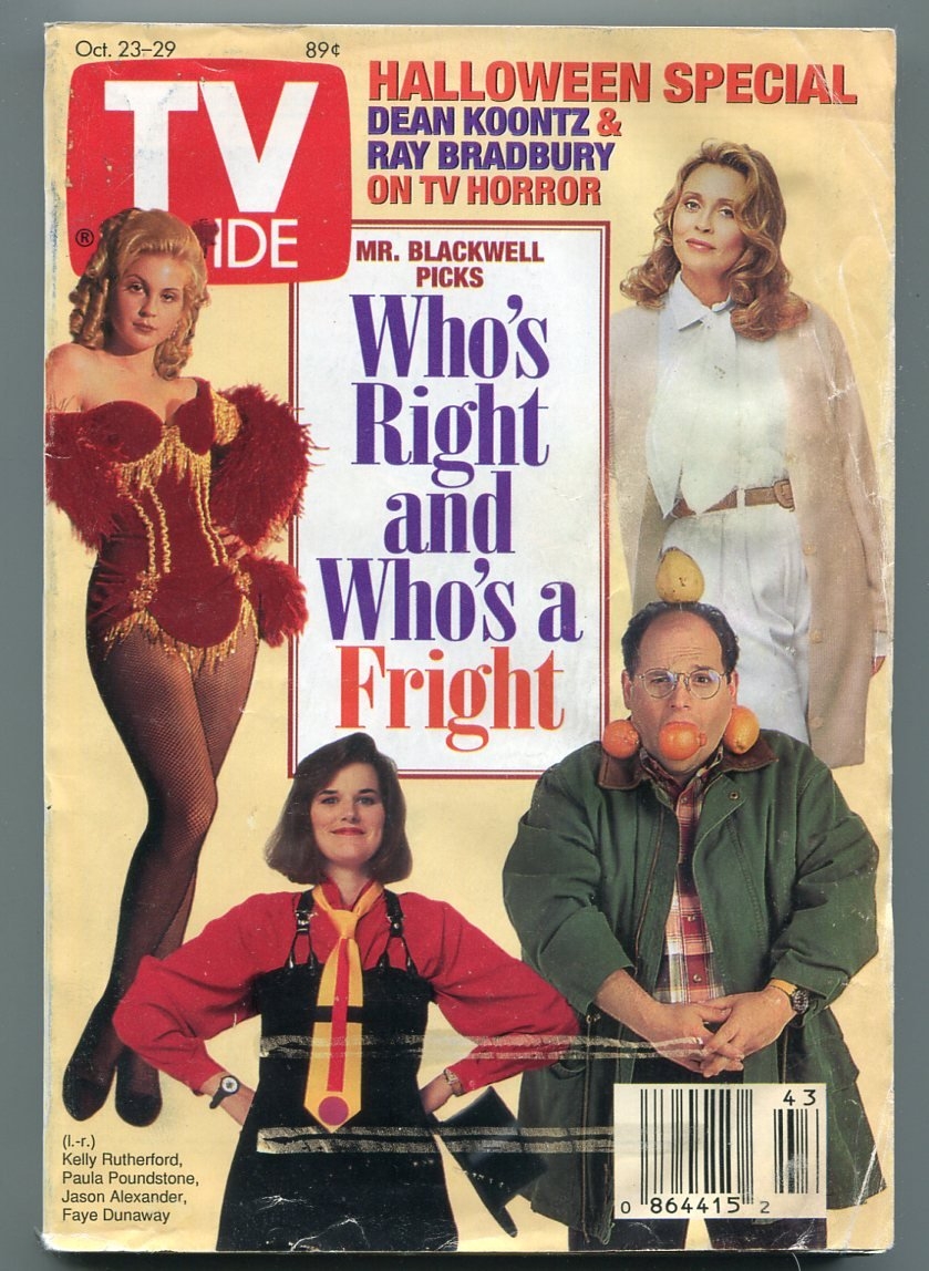 TV Guide October 23 29 1993 Halloween Special Minneapolis St Paul Ed VG At Amazon s Entertainment Collectibles Store