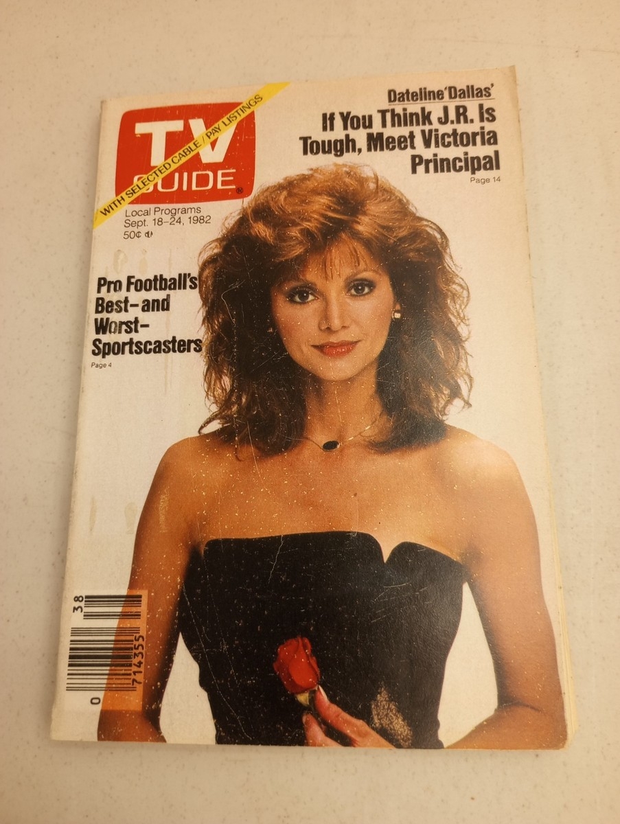 TV Guide SLC UT Sept 18 1982 Victoria Principal Alex Karras Pac Preview Party EBay TV Guide SLC UT Sept 18 1982 Victoria Principal Alex Karras Pac Preview Party EBay