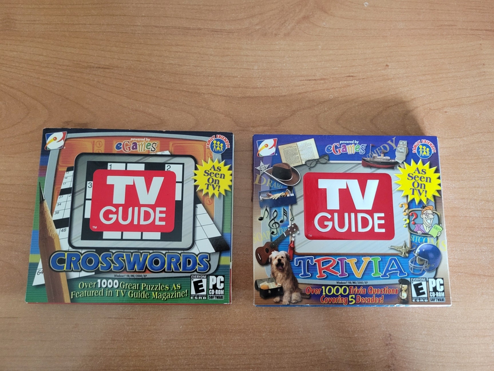 TV Guide Trivia And Crosswords Cd s By Egames Etsy TV Guide Trivia And Crosswords Cd s By Egames Etsy