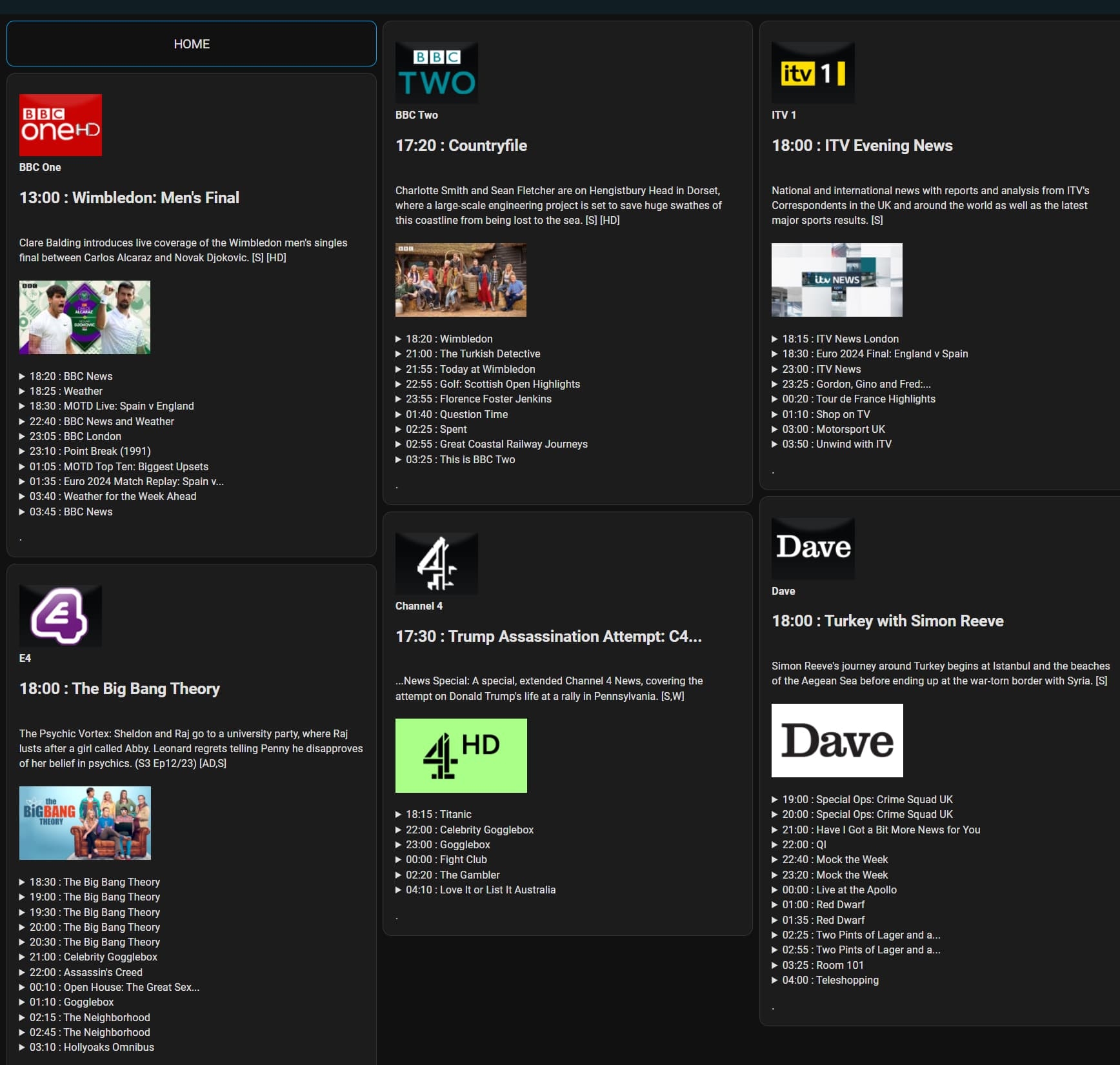today's channel 4 tv guide today's channel 4 tv guide