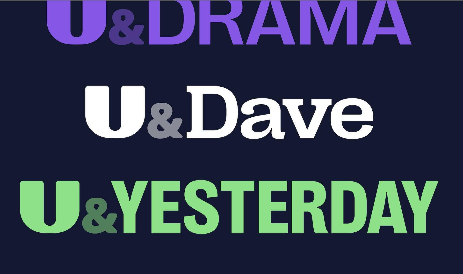 UKTV Rebrands Channels Under U Banner Televisual