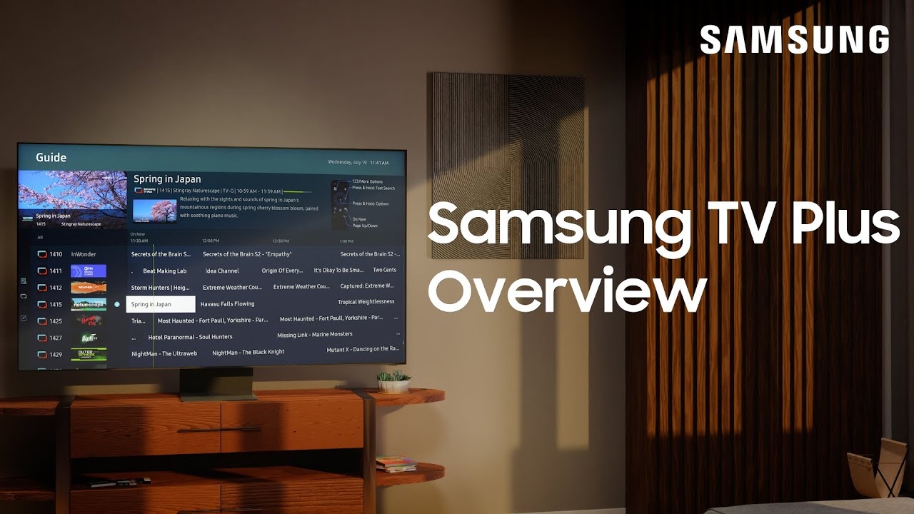 Use And Watch Samsung TV Plus On Your TV Samsung US YouTube