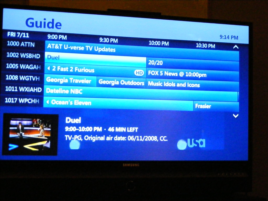 Uverse Channel Guide U Verse Espn Plus Disney Thursday Night Football On Att Uverse At amp t U Espn Plus