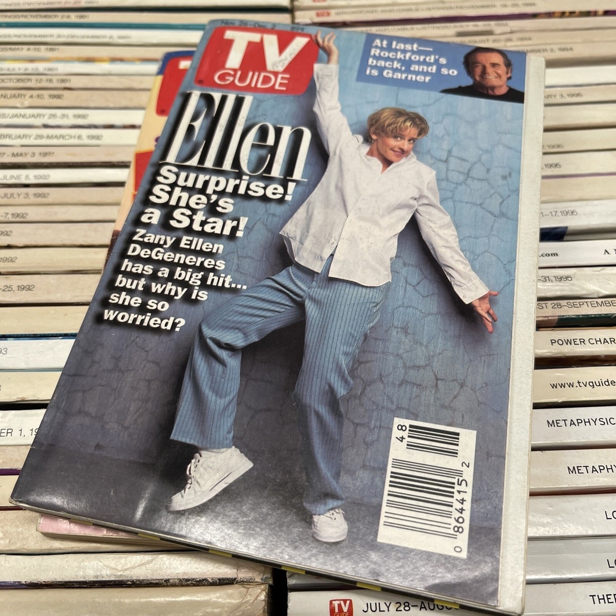 Vintage TV Guide 11 26 1994 Portland Oregon Edition Ellen DeGeneres EBay