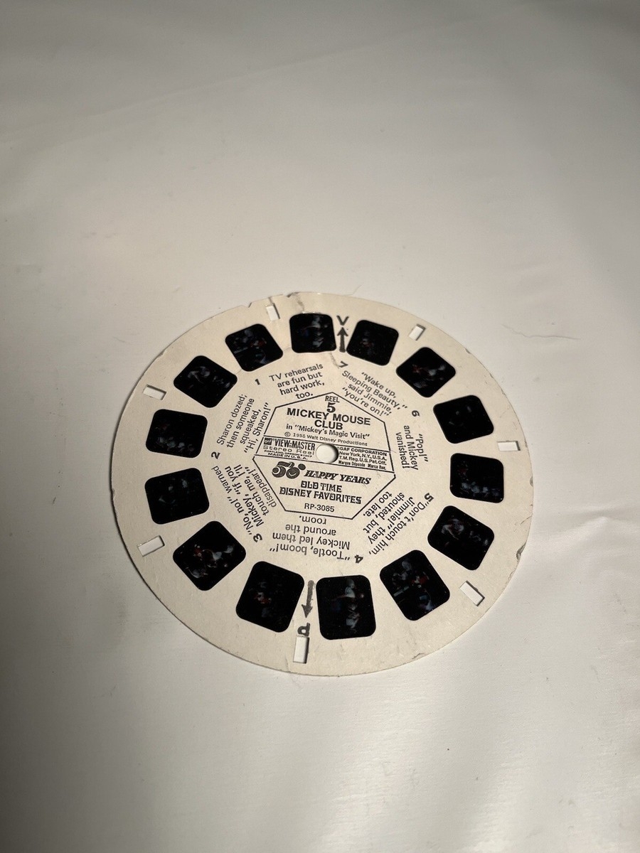 Vntg 1970s Mickey Mouse Clubhouse Magic Visit Reel 5 Old Time Favorites Replace EBay